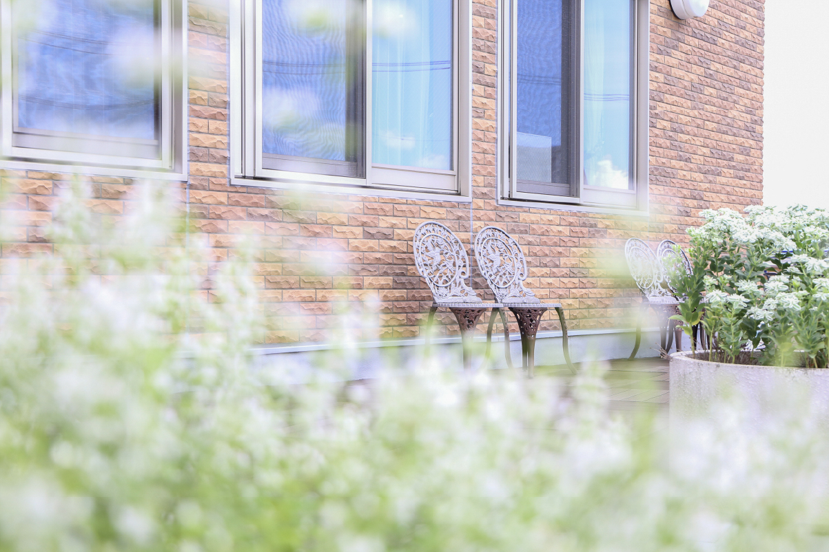 フランセーズ悠よしだの庭の写真